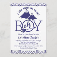 Tribal Adventure Baby Boy Shower