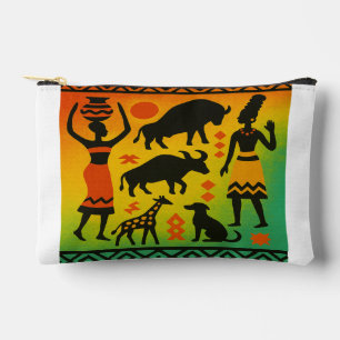 Tribal Africa Toiletry Bag – Women, Animals & Natu