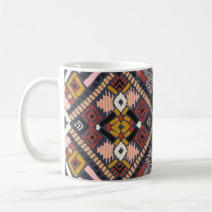 Tribal African Chevron Aztec Pattern Coffee Mug