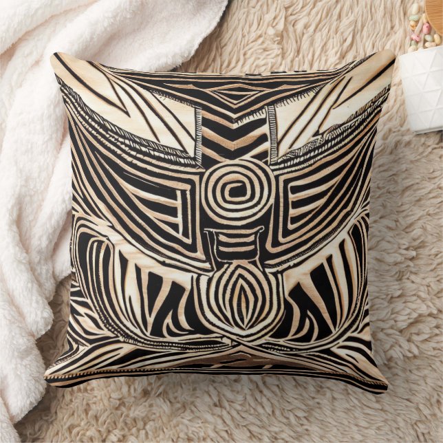 TRIBAL AFRICAN CUSHION (Blanket)