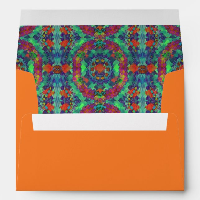 Tribal African Design Envelope (Back (Bottom))