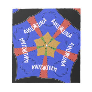 Tribal African Design: Hakuna Matata Notepad