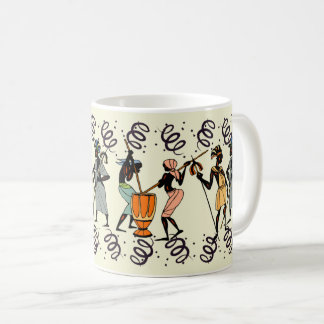Tribal African Men: Ethnic Sport  Coffee Mug