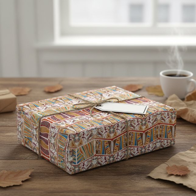 Tribal African Pattern Ethnic Wrapping Paper (Creator Uploaded)