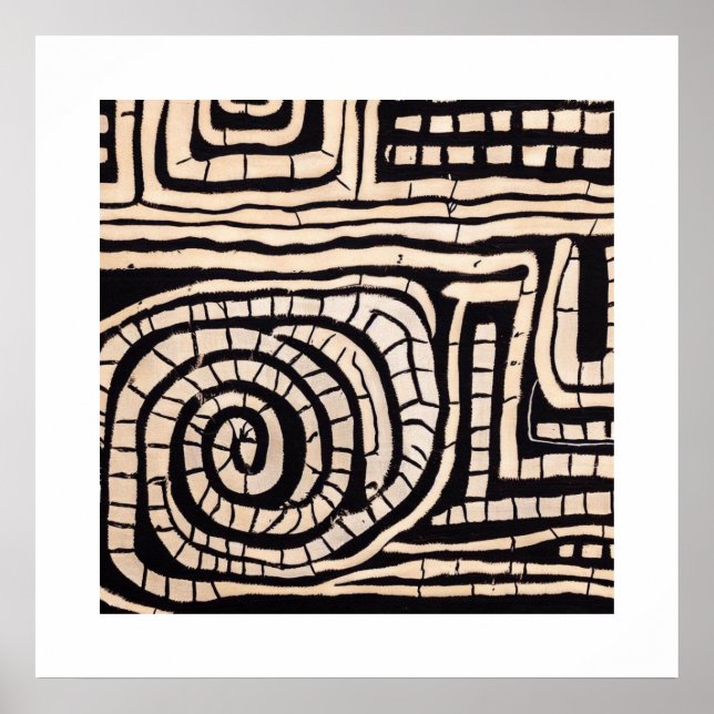 TRIBAL AFRICAN POSTER (Front)