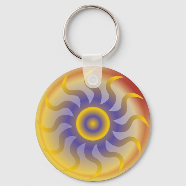 Tribal Amulet Key Ring (Front)