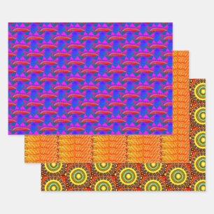 Tribal and Magic! Wrapping Paper Sheet
