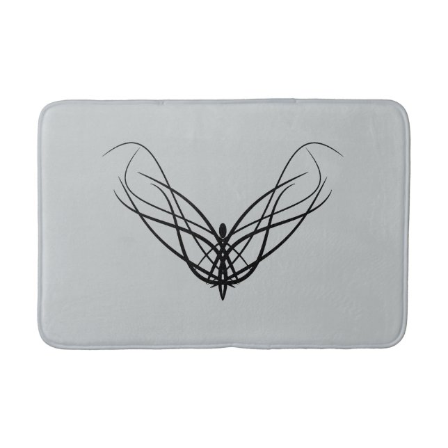 Tribal Angel Bath Mat (Front)