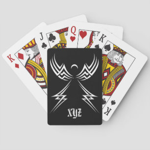 Tribal Angel custom colour playing cards