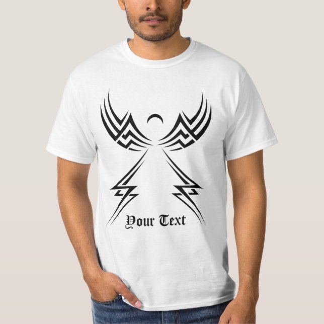 Tribal Angel custom shirt (Front)