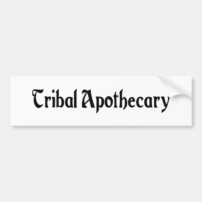 Tribal Apothecary Sticker (Front)