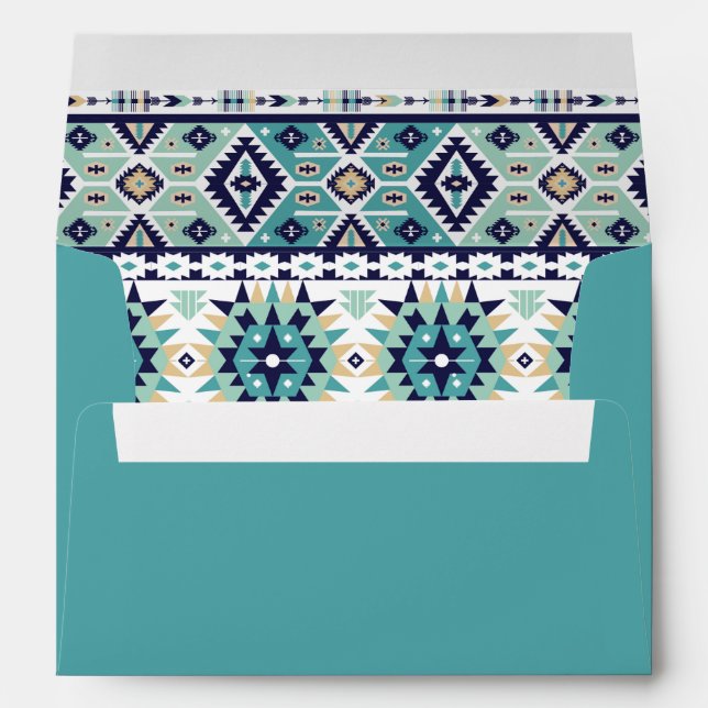 Tribal Arrows Dreamcatcher Envelopes (Back (Bottom))
