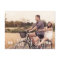 TRIBAL ARROWS PATTERN PHOTO SAVE THE DATE POSTCARD