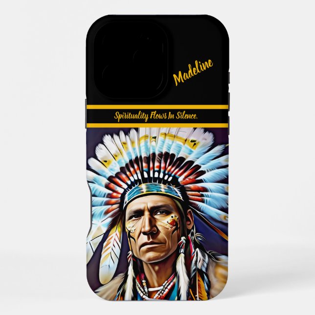 Tribal Art : Artistic Expression iPhone Case (Back)