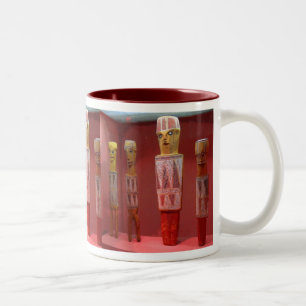 Tribal Art CB Two-Tone Coffee Mug