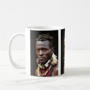 Tribal Art for an African Man Coffee Mug