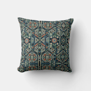 Tribal Art Inspired Cushion