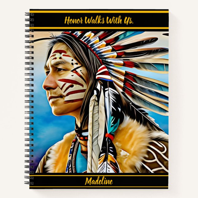 Tribal Art Journal: Bold Designs Notebook (Front)
