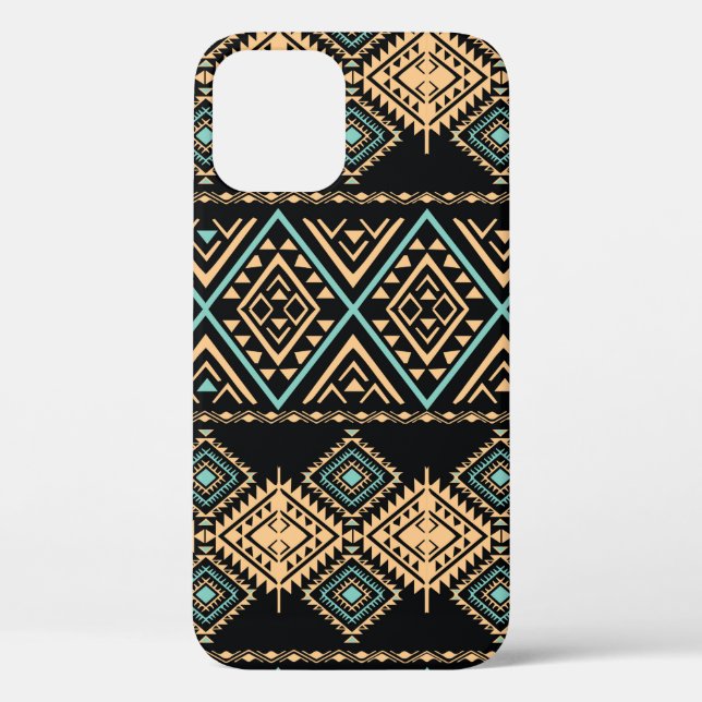 Tribal art pattern. Ethnic geometric print. Aztec  Case-Mate iPhone Case (Back)