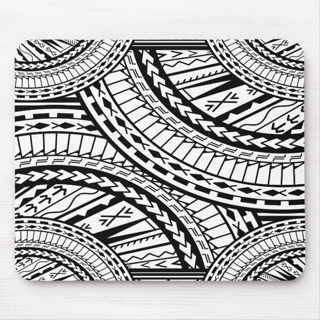 Tribal Aztec Art Mouse Pad (Front)