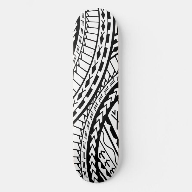 Tribal Aztec Art Skateboard (Front)
