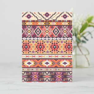 Tribal Aztec Invitation