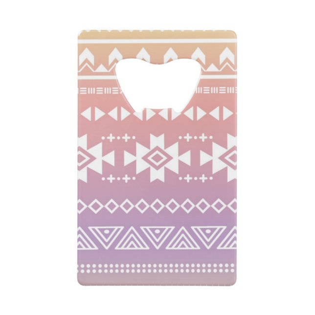 Tribal aztec ombre pattern (Front)
