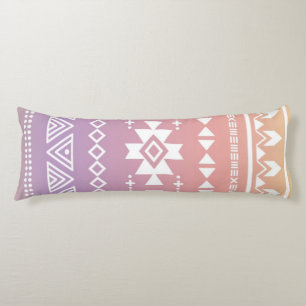 Tribal aztec ombre pattern body cushion
