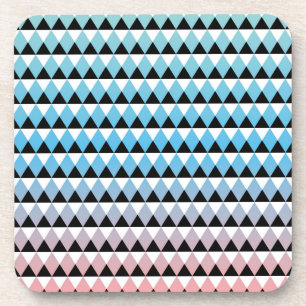 Tribal Aztec Ombre Pattern Coaster
