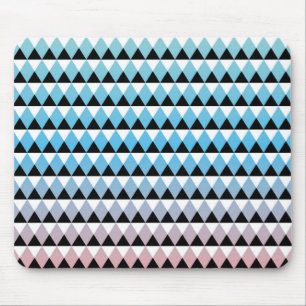 Tribal Aztec Ombre Pattern Mouse Pad