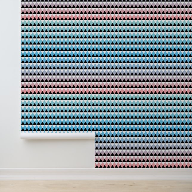 Tribal Aztec Ombre Pattern Wallpaper (Application)