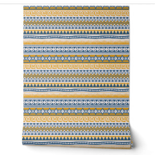 Tribal Aztec Pattern Wallpaper