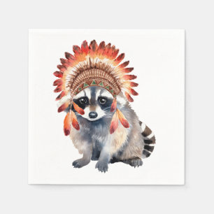 Tribal Bandit Napkin