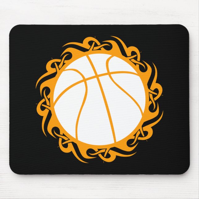tribal basketball mouse pad (Front)