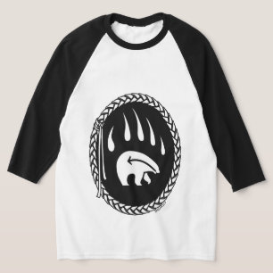 Tribal Bear Art Jersey Bear Claw Men's Shirts