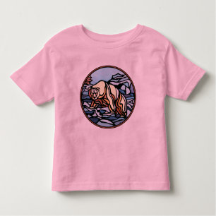 Tribal Bear Toddler T-shirt Polar Bear Kids Shirts
