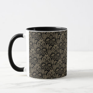 Tribal black and tan Mug
