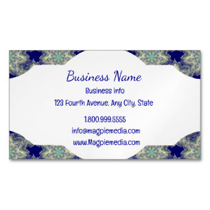 Tribal Boho Pattern Classic Magnetic Business Card