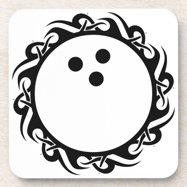 tribal BOWLING Coaster (Front)