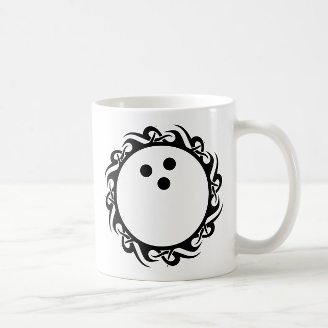 tribal BOWLING Coffee Mug (Right)