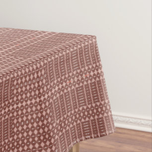 Tribal Brown Pattern Tablecloth