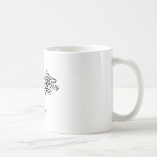 Tribal Bunny Coffee Mug