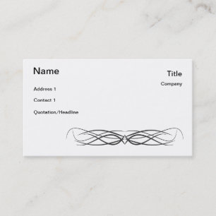 Tribal Business Card