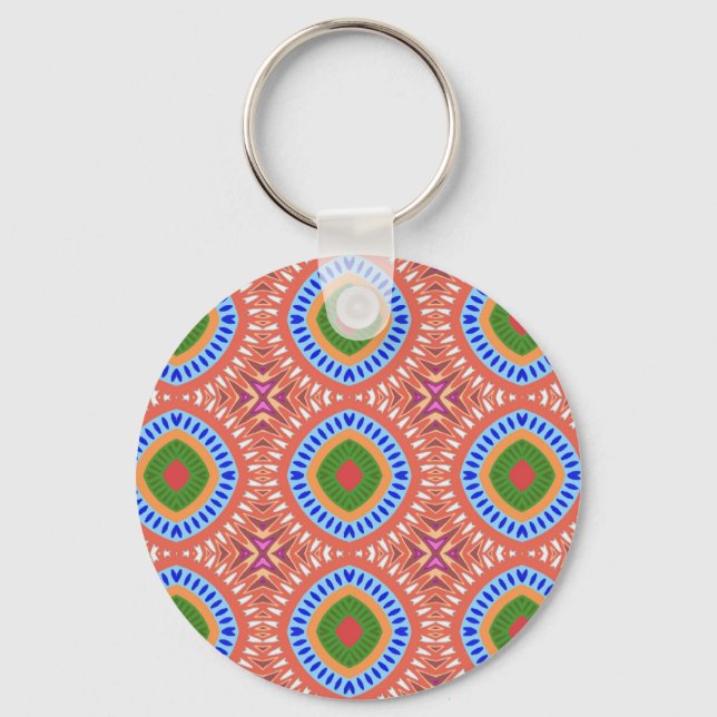 Tribal Circles Key Ring (Front)