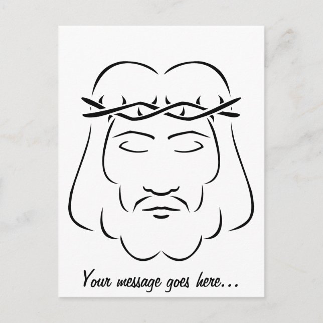 Tribal Crown of Thorns Postcard (Front)