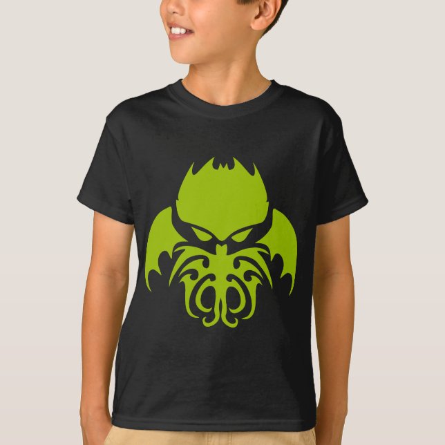 Tribal Cthulhu T-Shirt (Front)