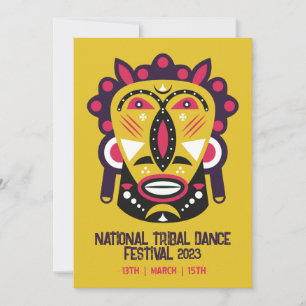 Tribal Cultural Festival Invitation