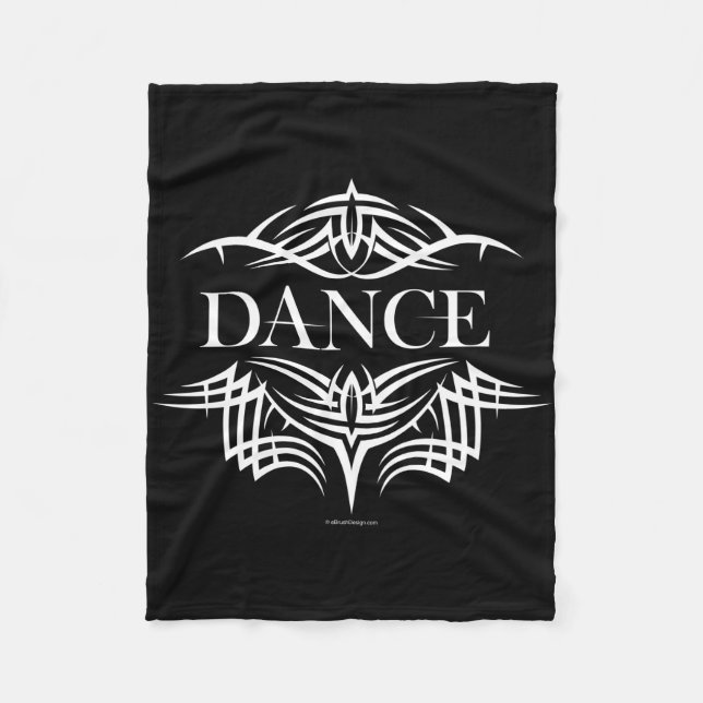 Tribal Dance Fleece Blanket (Front)