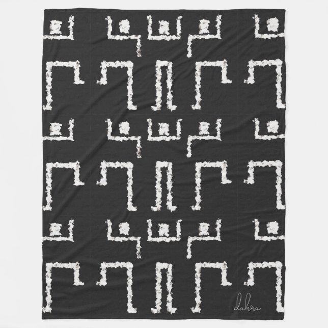 Tribal Dance Fleece Blanket (Front)