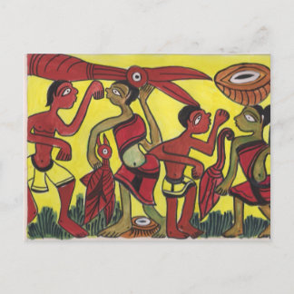 Tribal Dance Postcard